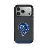 Los Angeles Rams Historic Collection Linen Bump Phone Case for Apple iPhone