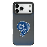 Los Angeles Rams Historic Collection Linen Bump Phone Case for Apple iPhone