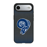 Los Angeles Rams Historic Collection Linen MagSafe Compatible Phone Case for Apple iPhone