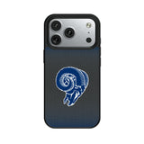 Los Angeles Rams Historic Collection Linen MagSafe Compatible Phone Case for Apple iPhone