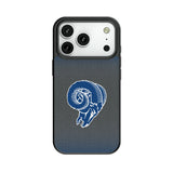 Los Angeles Rams Historic Collection Linen MagSafe Compatible Phone Case for Apple iPhone
