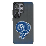 Los Angeles Rams Historic Collection Linen MagSafe Compatible Phone Case for Samsung Galaxy