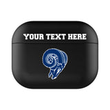 Los Angeles Rams Historic Collection Personalized Insignia AirPod Case Cover