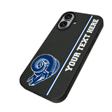 Los Angeles Rams Historic Collection Personalized Sidebard MagSafe Compatible Phone Case for Apple iPhone