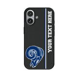 Los Angeles Rams Historic Collection Personalized Sidebard MagSafe Compatible Phone Case for Apple iPhone