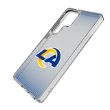 Los Angeles Rams Linen Clear Phone Case for Samsung Galaxy