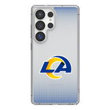 Los Angeles Rams Linen Clear Phone Case for Samsung Galaxy