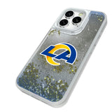 Los Angeles Rams Linen Glitter Phone Case for Apple iPhone