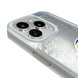 Los Angeles Rams Linen Glitter Phone Case for Apple iPhone