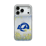 Los Angeles Rams Linen Glitter Phone Case for Apple iPhone