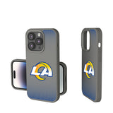 Los Angeles Rams Linen Soft Touch Phone Case for Apple iPhone