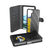 Los Angeles Rams Monocolor Tilt Wallet Phone Case for Samsung Galaxy