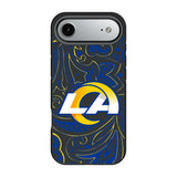 Los Angeles Rams Paisley Bump Phone Case for Apple iPhone