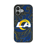 Los Angeles Rams Paisley Bump Phone Case for Apple iPhone