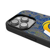 Los Angeles Rams Paisley Bump Phone Case for Apple iPhone