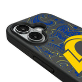 Los Angeles Rams Paisley Bump Phone Case for Apple iPhone