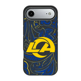 Los Angeles Rams Paisley Bump Phone Case for Apple iPhone