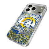 Los Angeles Rams Paisley Glitter Phone Case for Apple iPhone 17 Series