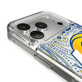 Los Angeles Rams Paisley Glitter Phone Case for Apple iPhone 17 Series
