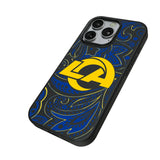 Los Angeles Rams Paisley MagSafe Compatible Phone Case for Apple iPhone