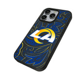 Los Angeles Rams Paisley MagSafe Compatible Phone Case for Apple iPhone