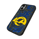 Los Angeles Rams Paisley MagSafe Compatible Phone Case for Apple iPhone
