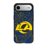 Los Angeles Rams Paisley MagSafe Compatible Phone Case for Apple iPhone