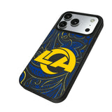 Los Angeles Rams Paisley MagSafe Compatible Phone Case for Apple iPhone