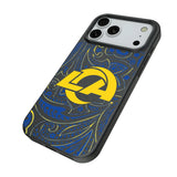 Los Angeles Rams Paisley MagSafe Compatible Phone Case for Apple iPhone