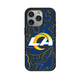 Los Angeles Rams Paisley MagSafe Compatible Phone Case for Apple iPhone
