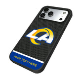 Los Angeles Rams Personalized EndZone Plus Bump Phone Case for Apple iPhone