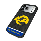 Los Angeles Rams Personalized EndZone Plus Bump Phone Case for Apple iPhone