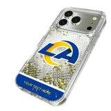 Los Angeles Rams Personalized EndZone Plus Glitter Phone Case for Apple iPhone 17 Series