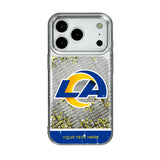 Los Angeles Rams Personalized EndZone Plus Glitter Phone Case for Apple iPhone 17 Series