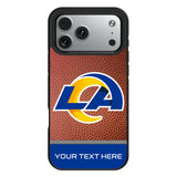 Los Angeles Rams Personalized Football Bump Phone Case for Apple iPhone