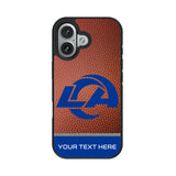 Los Angeles Rams Personalized Football Bump Phone Case for Apple iPhone