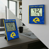 Los Angeles Rams Personalized Hatch Wall Clock