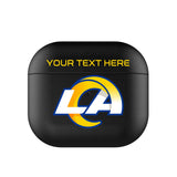Los Angeles Rams Personalized Insignia AirPod Case Cover