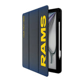 Los Angeles Rams Personalized Linen Tablet Case for Apple iPad