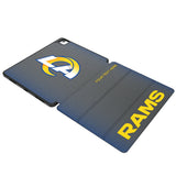 Los Angeles Rams Personalized Linen Tablet Case for Apple iPad