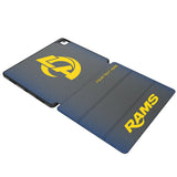 Los Angeles Rams Personalized Linen Tablet Case for Apple iPad