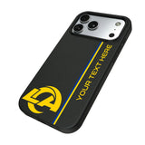 Los Angeles Rams Personalized Sidebard MagSafe Compatible Phone Case for Apple iPhone