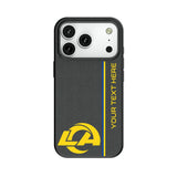 Los Angeles Rams Personalized Sidebard MagSafe Compatible Phone Case for Apple iPhone