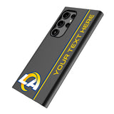 Los Angeles Rams Personalized Sidebard MagSafe Compatible Phone Case for Samsung Galaxy