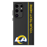Los Angeles Rams Personalized Sidebard MagSafe Compatible Phone Case for Samsung Galaxy