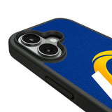 Los Angeles Rams Personalized Stripe Bump Phone Case for Apple iPhone