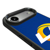 Los Angeles Rams Personalized Stripe Bump Phone Case for Apple iPhone