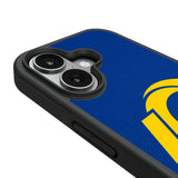 Los Angeles Rams Personalized Stripe Bump Phone Case for Apple iPhone