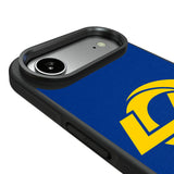 Los Angeles Rams Personalized Stripe Bump Phone Case for Apple iPhone
