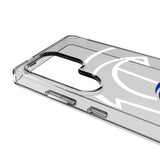 Los Angeles Rams Personalized Tilt Clear Phone Case for Samsung Galaxy